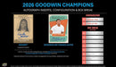 2026 Upper Deck Goodwin Champions Hobby Box - Cartes Sportives Rive Sud