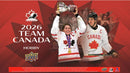 2026 Upper Deck Team Canada Hockey Hobby Box (Pre Order) - Cartes Sportives Rive Sud