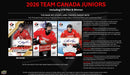 2026 Upper Deck Team Canada Juniors Hockey Hobby Box (Pre-Order) - Cartes Sportives Rive Sud