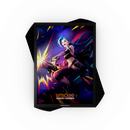 Riftbound League of Legends TCG Vendetta Vi vs Jinx Art Sleeves 100CT (Pre Order)