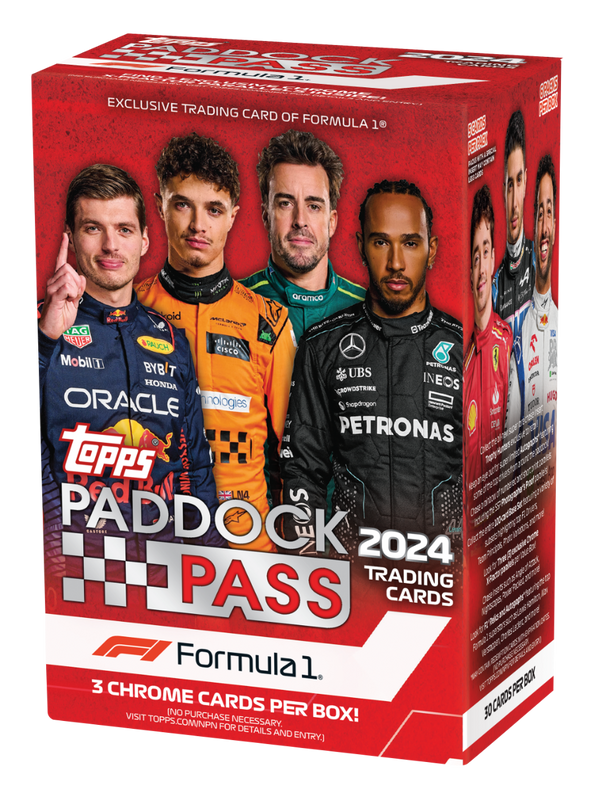 2024 Topps Paddock Pass Formula 1 Value Box