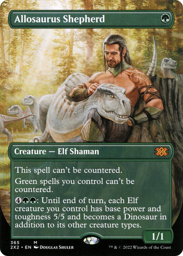 Allosaurus Shepherd (Borderless) [2X2 - 365]