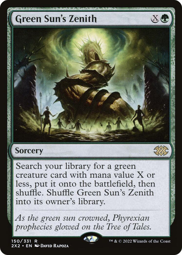 Green Sun's Zenith [2X2 - 150]
