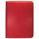 Classeur zippé Ultra Pro Zip Binder Pro Vivid 9 pochettes rouge