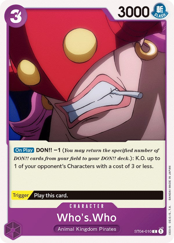 Who's.Who [ST-04 - ST04-010]