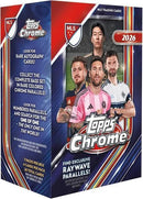 2026 Topps Chrome MLS Coffret économique de football