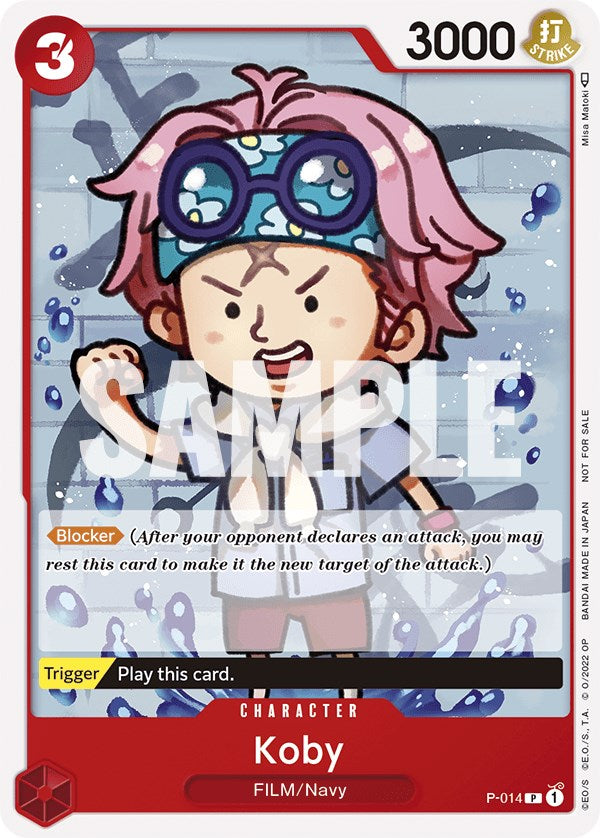 Koby (One Piece Film Red) [OP-PR - P-014]