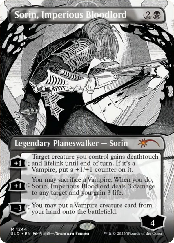 Sorin, Imperious Bloodlord (Borderless) [SLD - 1244]
