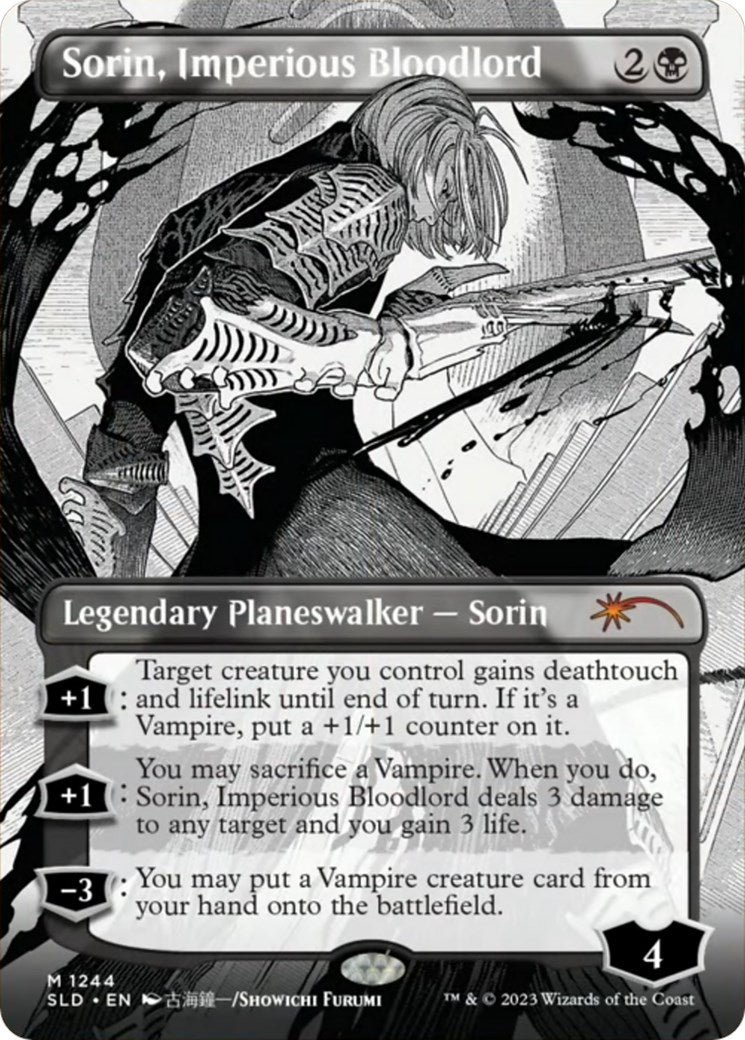 Sorin, Imperious Bloodlord (Borderless) [SLD - 1244]