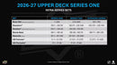 2026-27 Upper Deck Series 1 Hockey Tin Box