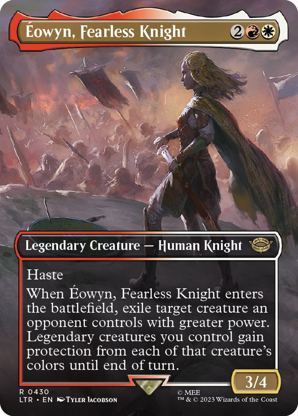 Eowyn, Chevalier Intrépide (Sans Bordure) [LTR - 430]
