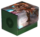 Étui à deck UG Sidewinder 100+ Xenoskin MTG Reality Fracture - Vert rare 2