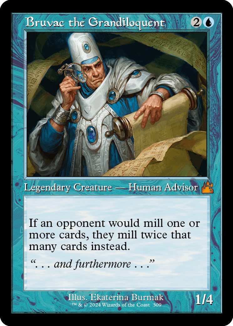 Bruvac the Grandiloquent (Retro Frame) [RVR - 309]