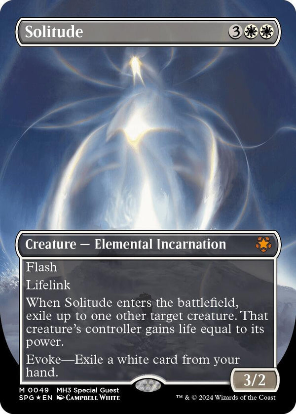 Solitude (Borderless) (Textured Foil) [SPG - 49]