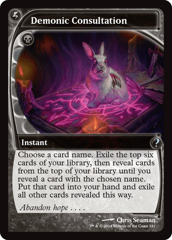 Demonic Consultation (Future Sight) [MB2 - 181]
