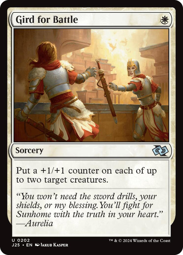 Gird for Battle [J25 - 202]