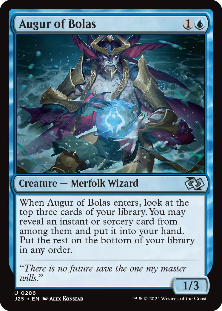 Augur of Bolas [J25 - 286]