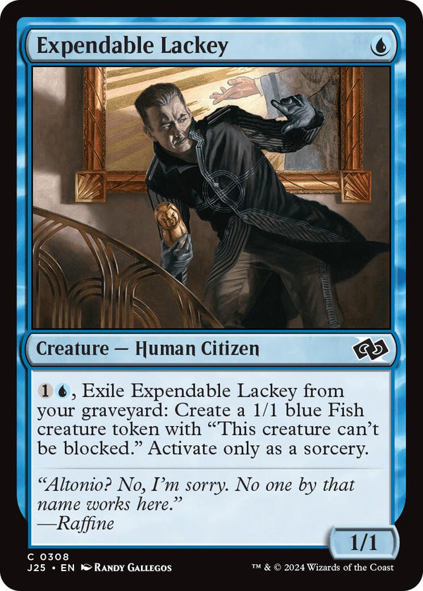 Expendable Lackey [J25 - 308]