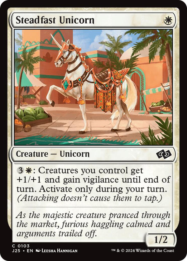 Steadfast Unicorn [J25 - 103]