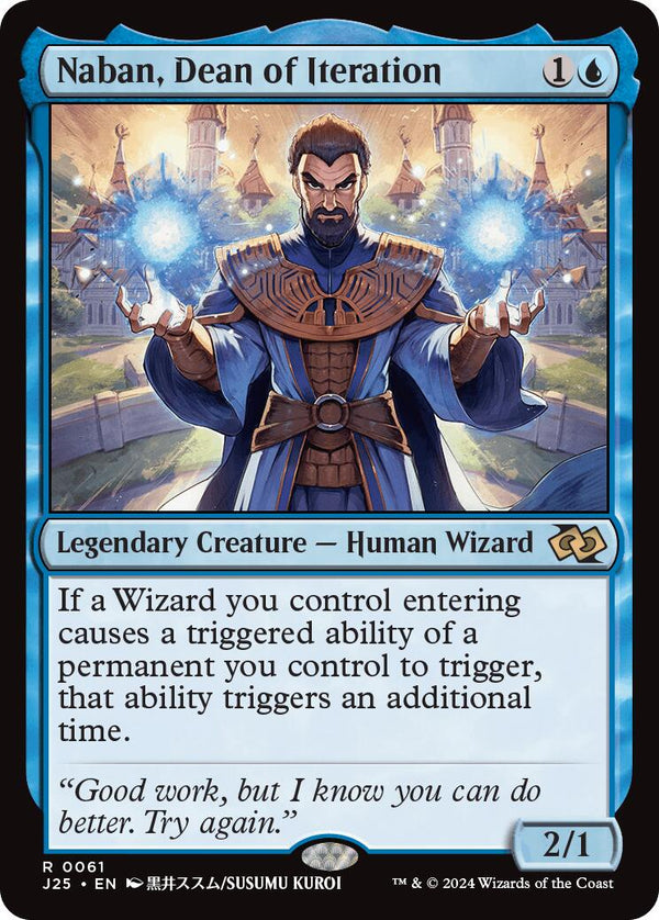 Naban, Dean of Iteration (Anime) [J25 - 61]