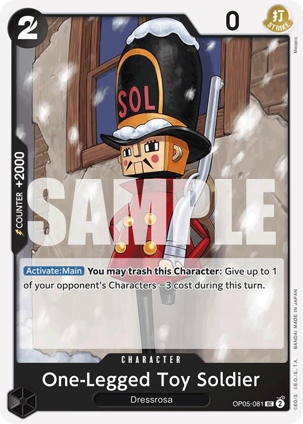 One-Legged Toy Soldier (Reprint) [PRB-01 - OP05-081]