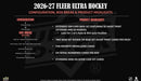 2026-27 Upper Deck Fleer Ultra Hockey Hobby Box (Pre Order)