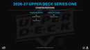 2026-27 Upper Deck Series 1 Hockey Tin Box