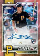 Méga boîte 2026 Topps Chrome Baseball Logofractor Edition (Précommande)