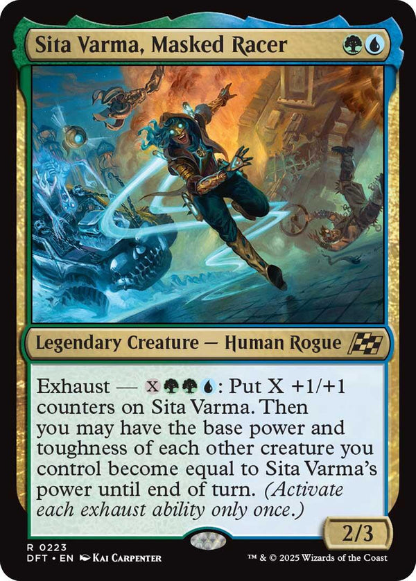 Sita Varma, Masked Racer [DFT - 223]