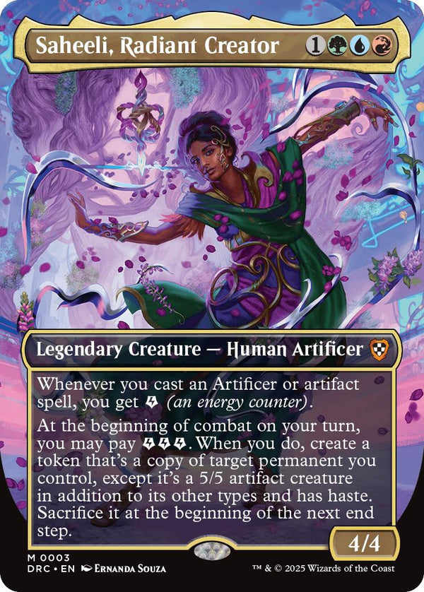 Saheeli, Radiant Creator (Borderless) [DRC - 3]