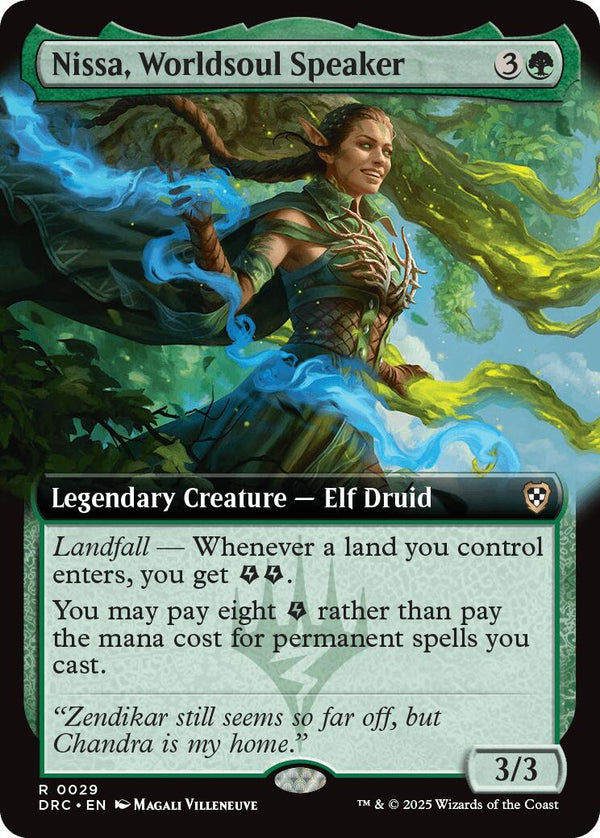 Nissa, Worldsoul Speaker (Extended Art) [DRC - 29]