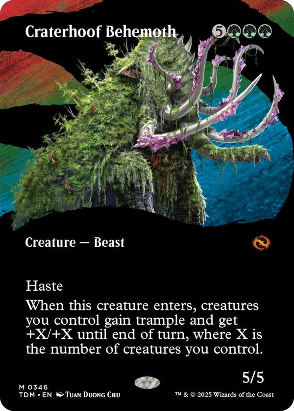 Craterhoof Behemoth (Sans bordure) [TDM - 346]