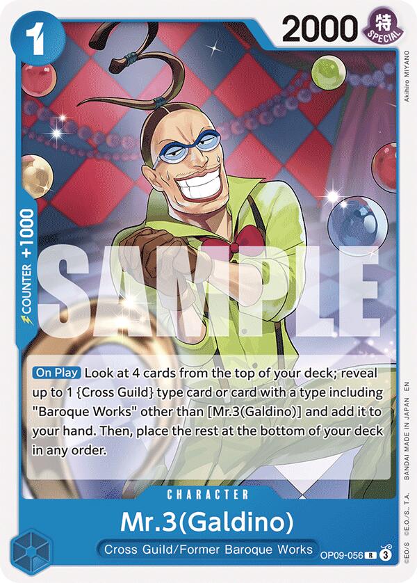 Mr.3(Galdino) (Reprint) [ST-25 - 056]