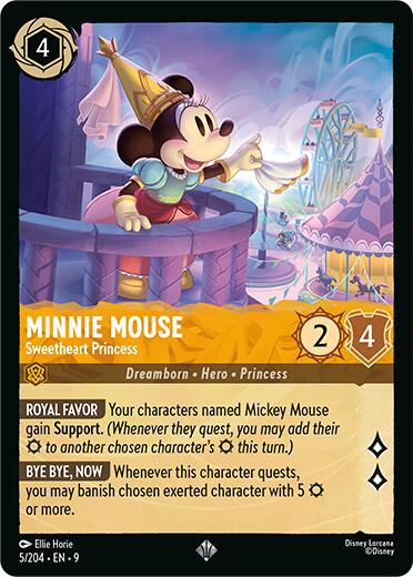 Minnie Mouse - Sweetheart Princess [9 - 5/204]