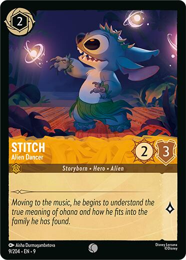 Stitch - Alien Dancer [9 - 9/204]