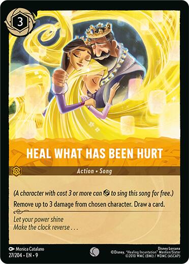 Heal What Has Been Hurt [9 - 27/204]