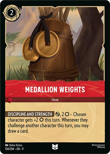 Medallion Weights [9 - 134/204]