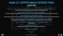 2026-27 Upper Deck Series 2 Hockey Hobby Box (Pre Order)