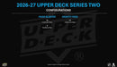 2026-27 Upper Deck Series 2 Hockey Blaster Box (Pre Order)