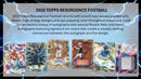 2025 Topps Resurgence Football Blaster Value Box