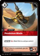 Pendulum Blade