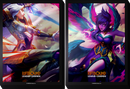 Riftbound League of Legends TCG Vendetta Kayle vs Morgana Art Sleeves 100CT (Pre Order)