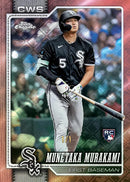 Méga boîte 2026 Topps Chrome Baseball Logofractor Edition (Précommande)