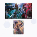 Ensemble tapis de jeu et étui à cartes Gundam CG Mobile Suit Gundam (Précommande)