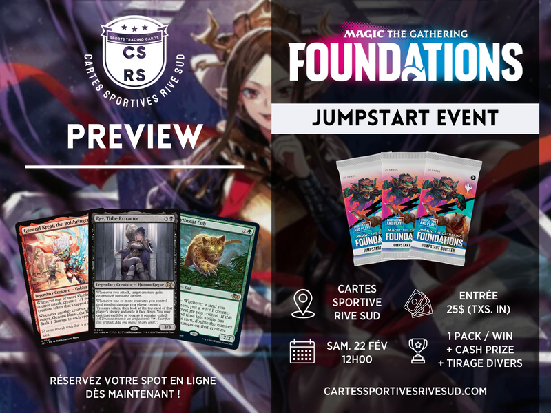 Event Entry Pass - Foundations Jumpstart Tournament