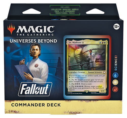 Magic The Gathering Fallout Commander Deck - Cartes Sportives Rive Sud