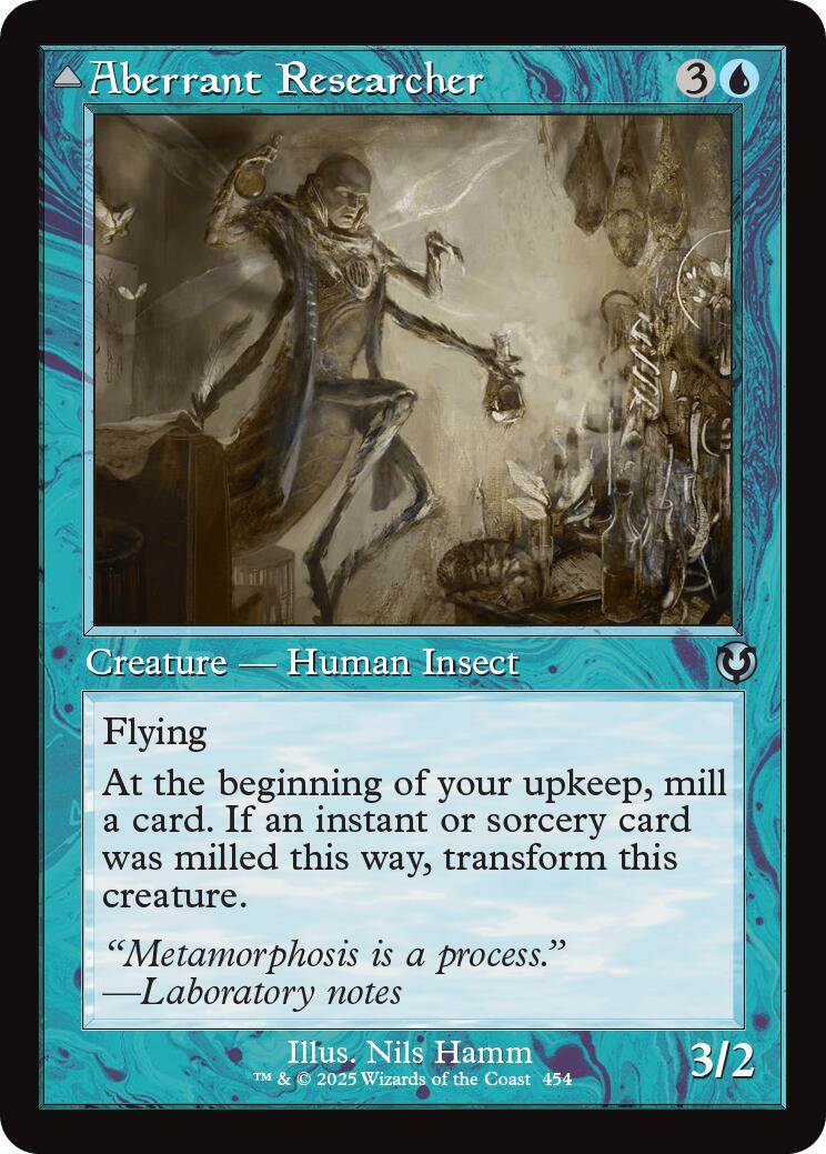 Aberrant Researcher (Retro Frame) [INR - 454] - Cartes Sportives Rive Sud
