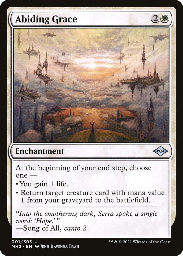 Abiding Grace [MH2 - 1] - Cartes Sportives Rive Sud