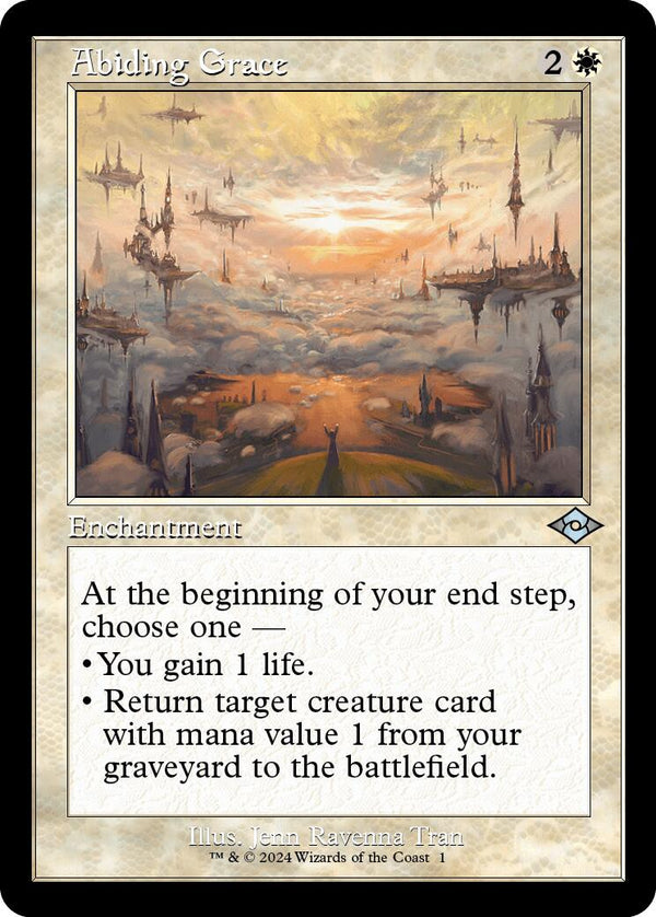 Abiding Grace (Retro Frame) [MH2 - 1] - Cartes Sportives Rive Sud