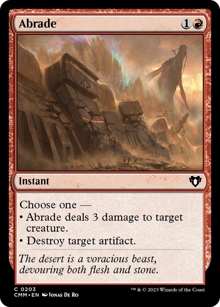 Abrade [CMM - 203] - Cartes Sportives Rive Sud